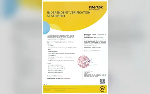 CARBON FOOTPRINTS OF PRODUCT STUDY REPORT